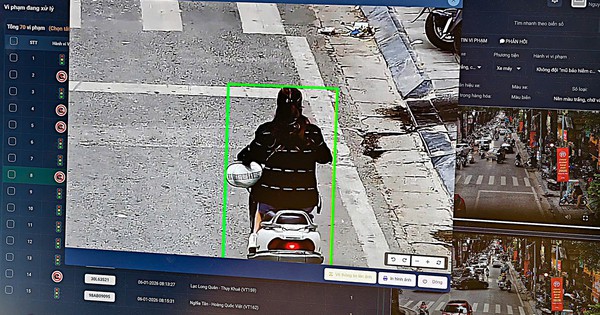 Hà Nội công bố 1.826 phương tiện vi phạm bị Camera AI ghi hình