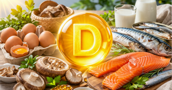 Bổ sung vitamin D từ tự nhiên, giải pháp an toàn cho xương và miễn dịch