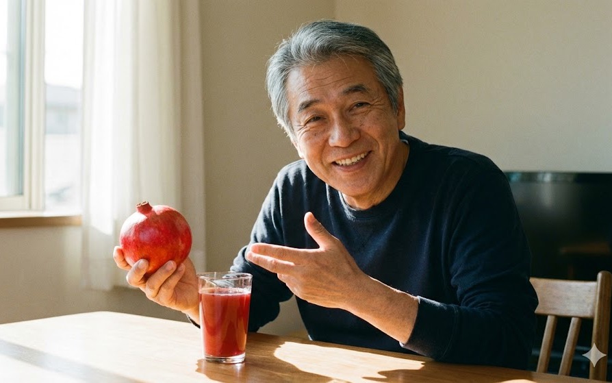 Lợi ích bất ngờ của quả lựu với sức khỏe tim mạch người trên 55 tuổi