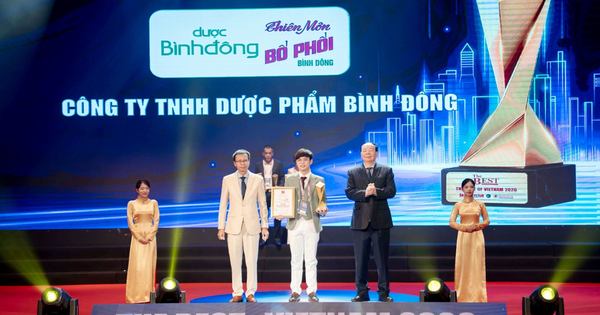 Dược Bình Đông công nhận tại The Best of Vietnam 2026