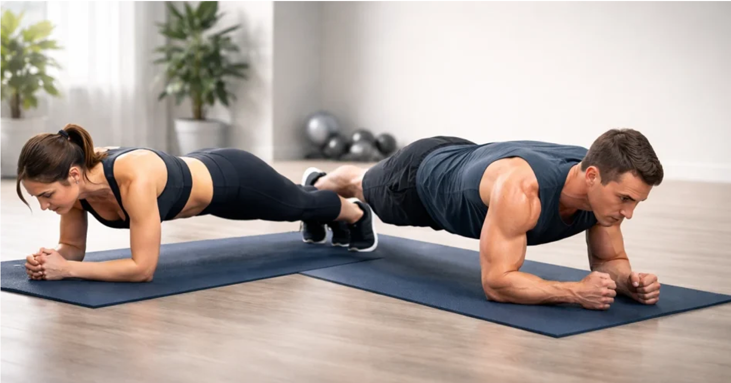 Tập plank 1 phút mỗi ngày có tác dụng gì?- Ảnh 1. Tập plank 1 phút mỗi ngày có tác dụng gì?- Ảnh 1.
