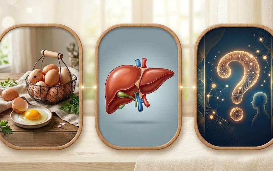 Ăn trứng luộc có thể thay đổi sức khỏe như thế nào?- Ảnh 2. Người bị gan nhiễm mỡ có nên ăn trứng không? Thực tế nhiều người đang hiểu lầm
