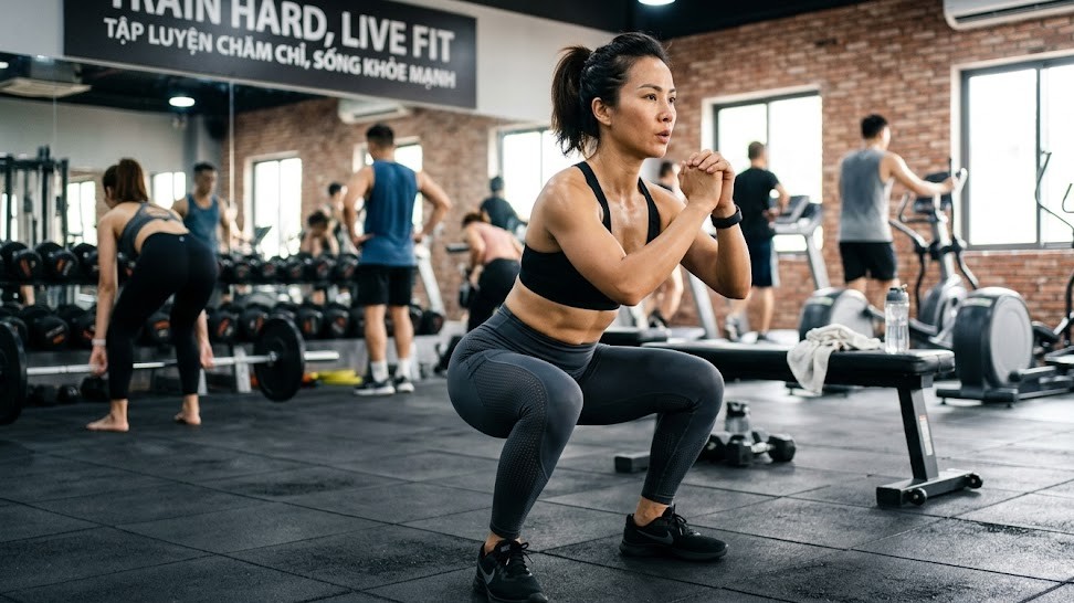 Plank hay squat giúp giảm mỡ bụng tốt hơn?- Ảnh 3. Plank hay squat giúp giảm mỡ bụng tốt hơn?- Ảnh 3.