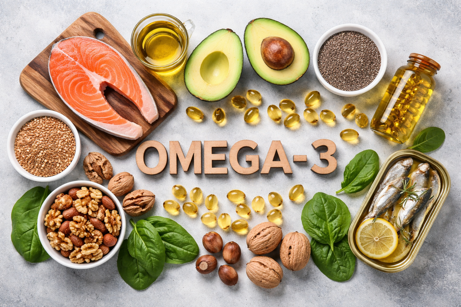 Uống omega-3 mang lại những lợi ích gì cho sức khỏe?- Ảnh 2. Uống omega-3 mang lại những lợi ích gì cho sức khỏe?- Ảnh 2.