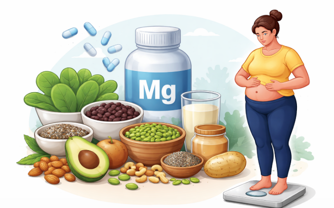 Magie có cần bổ sung lâu dài không?- Ảnh 2. Magie giúp giảm cân như thế nào, các nguồn tự nhiên bổ sung magie