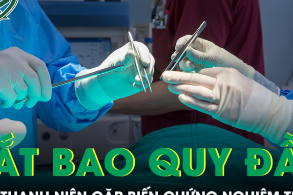 Nhờ thợ tóc cắt bao quy đầu, nam thanh niên gặp biến chứng nghiêm trọng