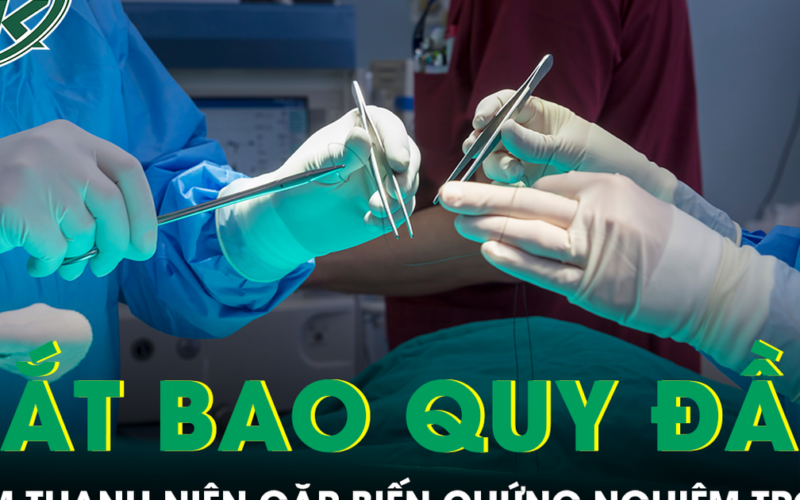 Nhờ thợ tóc cắt bao quy đầu, nam thanh niên gặp biến chứng nghiêm trọng