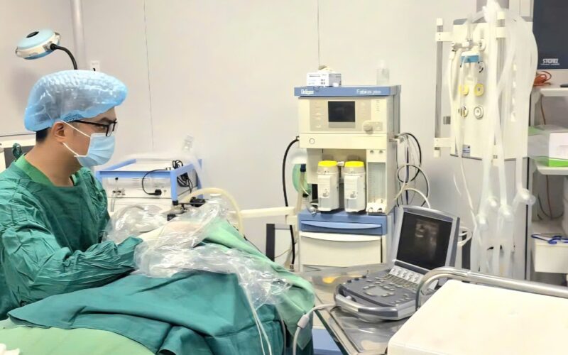 Đốt sóng cao tần – bước tiến nâng cao chất lượng điều trị bệnh lý tuyến giáp tại BV Nội tiết Nghệ An