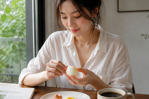 Bữa sáng với trứng luộc và cà phê có giúp giảm cân?