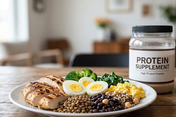 Ăn nhiều protein vì sợ mất cơ có gây hại cho thận không?