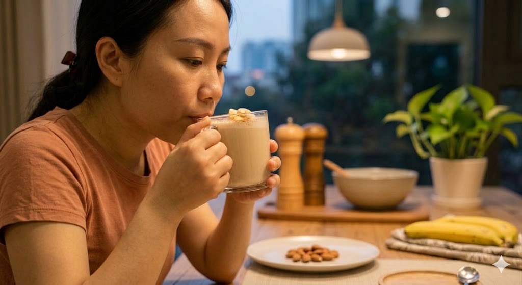 mat-ngu-17782274962341334322374 Cách pha chế 4 đồ uống giàu magie lành mạnh cho người mất ngủ- Ảnh 1.
