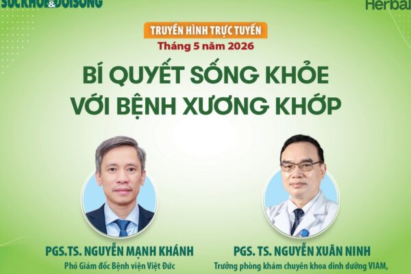 Truyền hình trực tuyến: Bí quyết sống khỏe với bệnh xương khớp