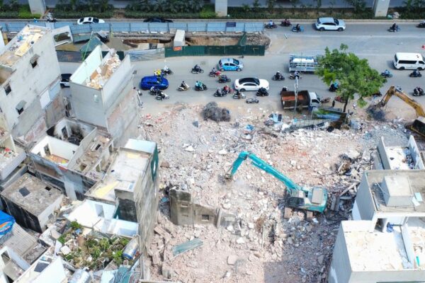 Hà Nội: Hiện trạng ‘đại công trường’ GPMB Vành đai 2,5 Ngụy Như Kon Tum – Nguyễn Trãi