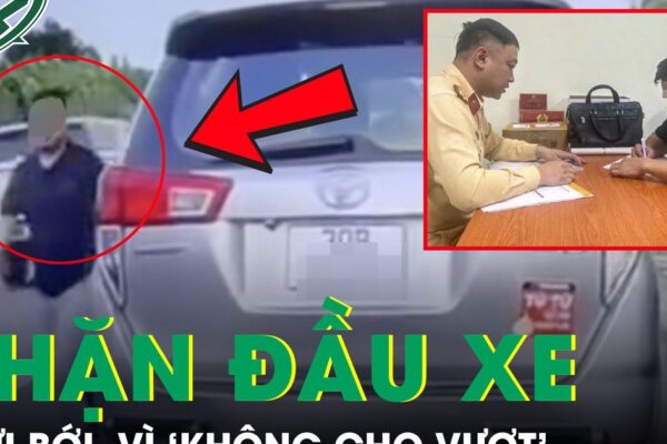 Chặn đầu xe trên cao tốc để chửi bới vì ‘không cho vượt’