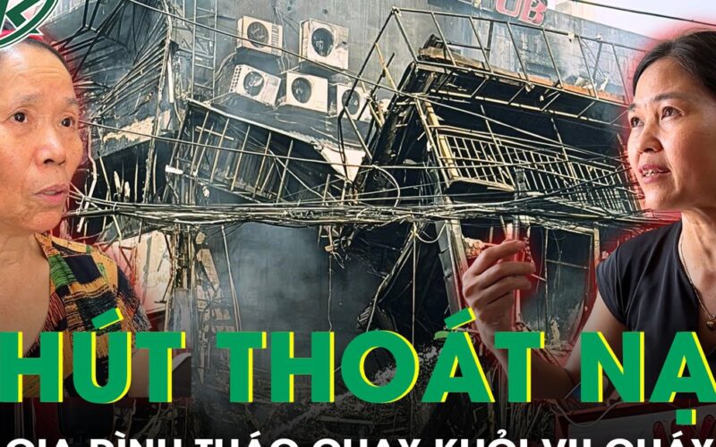 Nhân chứng sống sát vách kể lại giây phút cả nhà thoát nạn trong vụ cháy quán Volume Club