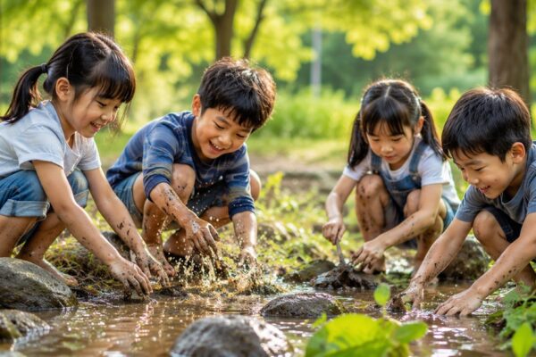 Vì sao trẻ ít tiếp xúc với thiên nhiên dễ bị hen suyễn, viêm da cơ địa?
