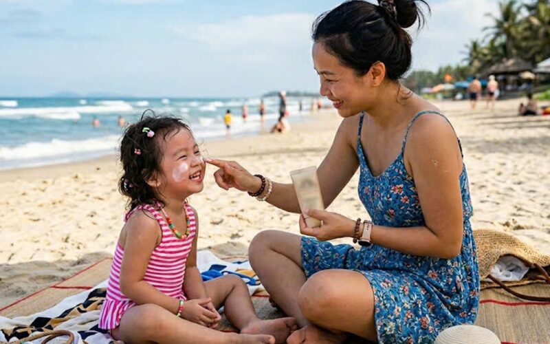 Chuyên gia chỉ dẫn 5 tiêu chí chọn kem chống nắng an toàn, phù hợp cho trẻ em