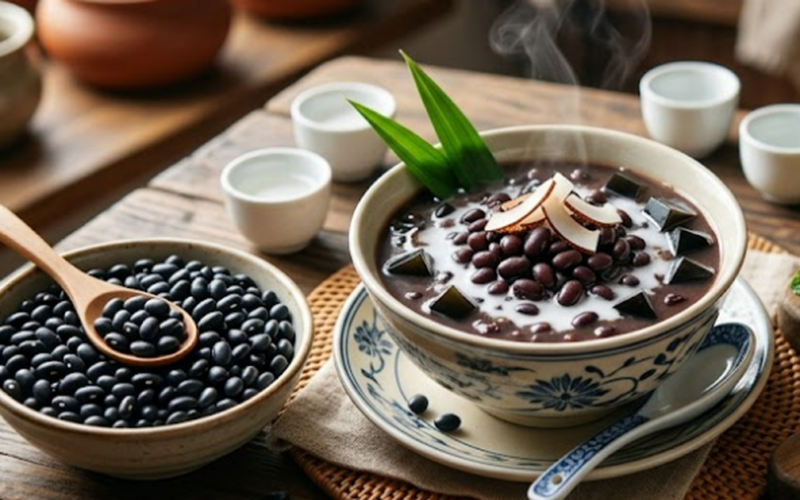 Món ăn từ đậu đen dưỡng gan, thanh nhiệt