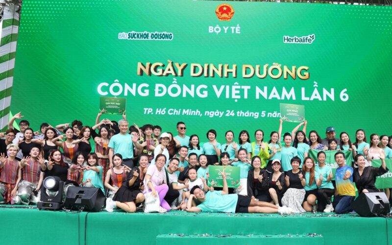 Bùng nổ sân khấu với màn trình diễn giành Giải đặc biệt tại Ngày Dinh dưỡng cộng đồng Việt Nam lần 6