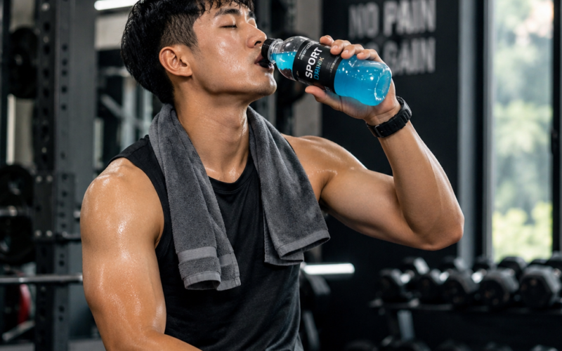Tập luyện ngày hè: Khi nào nên dùng đồ uống thể thao thay vì nước lọc?