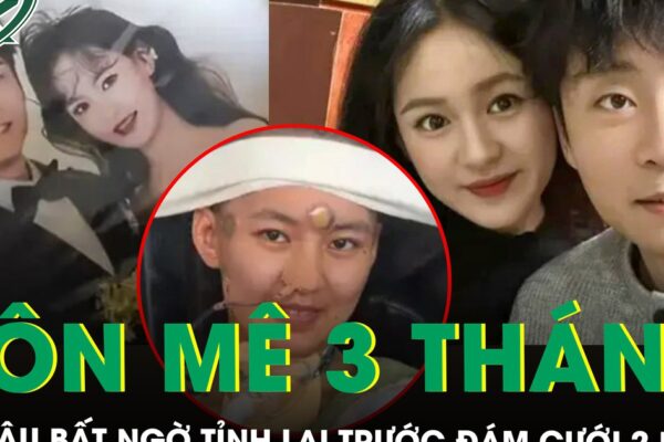 Sau 3 tháng hôn mê, cô dâu bất ngờ tỉnh lại trước đám cưới 2 ngày, chú rể bật khóc