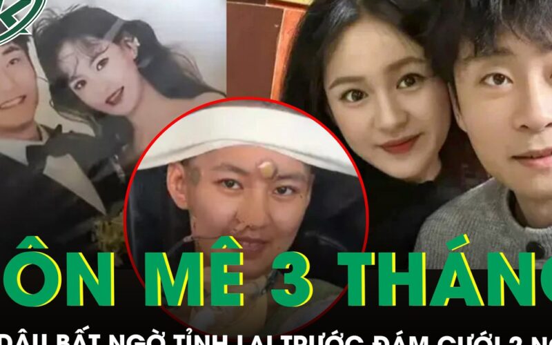 Sau 3 tháng hôn mê, cô dâu bất ngờ tỉnh lại trước đám cưới 2 ngày, chú rể bật khóc