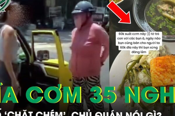 Khách tố quán cơm bình dân bán 35.000 đồng/đĩa là ‘chặt chém’, chủ quán lên tiếng