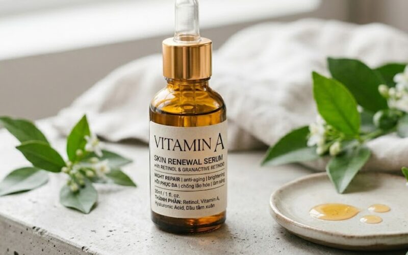 3 công dụng của vitamin A trong mỹ phẩm chăm sóc da