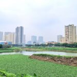 Cận cảnh công viên hồ điều hòa trên ‘đất vàng’ giữa Thủ đô bị bỏ hoang suốt 16 năm