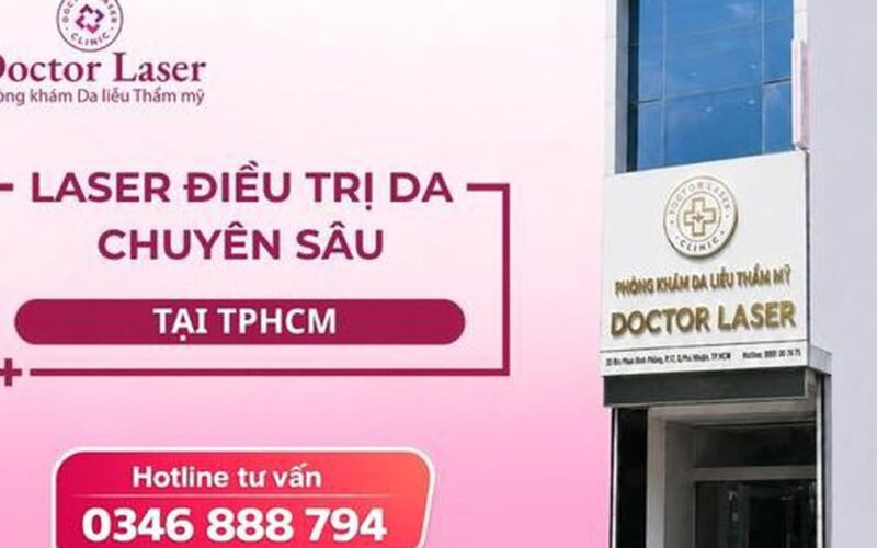 Phòng khám Da liễu Thẩm mỹ ứng dụng laser chuyên sâu