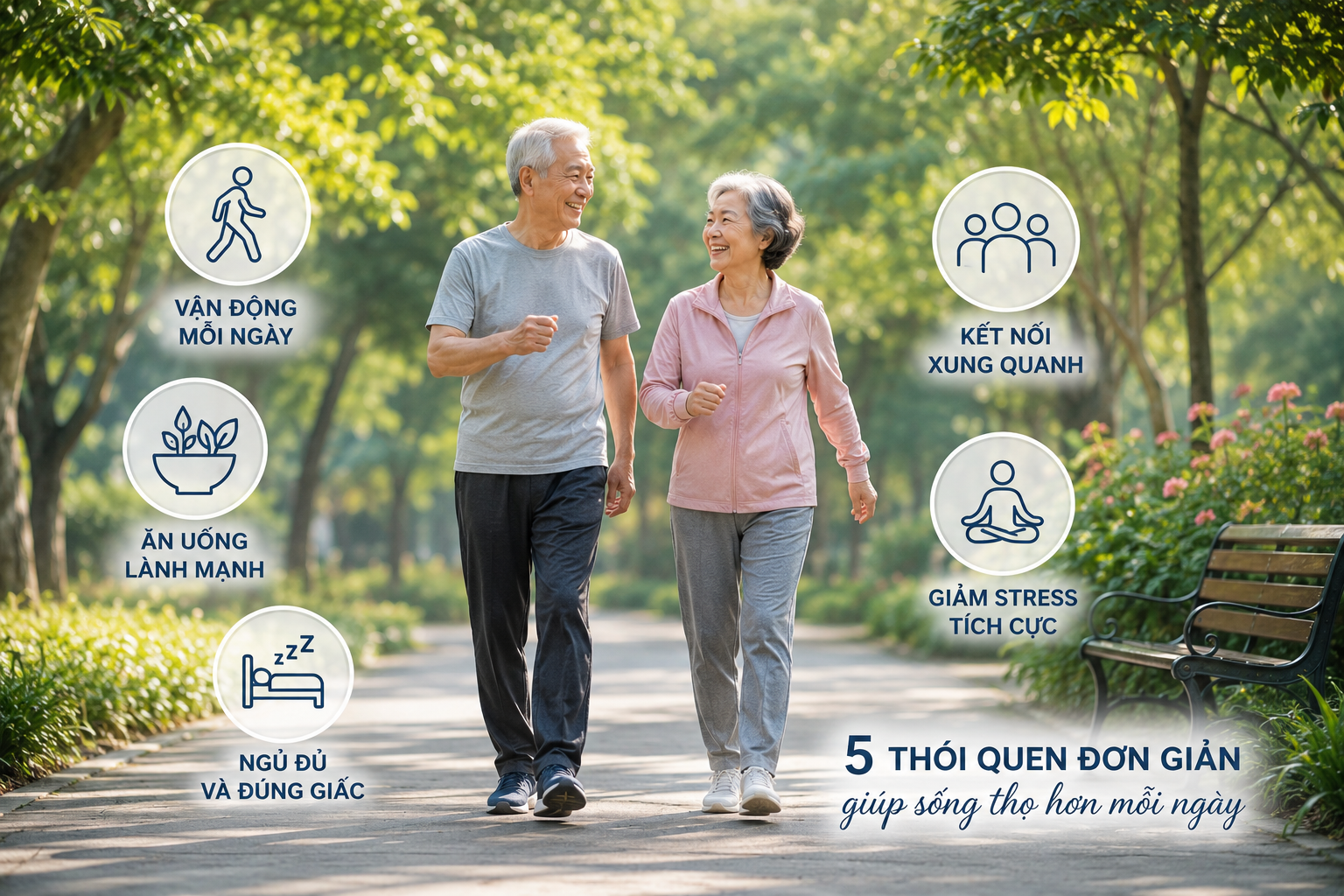 5 thói quen giúp tăng tuổi thọ tự nhiên- Ảnh 1.