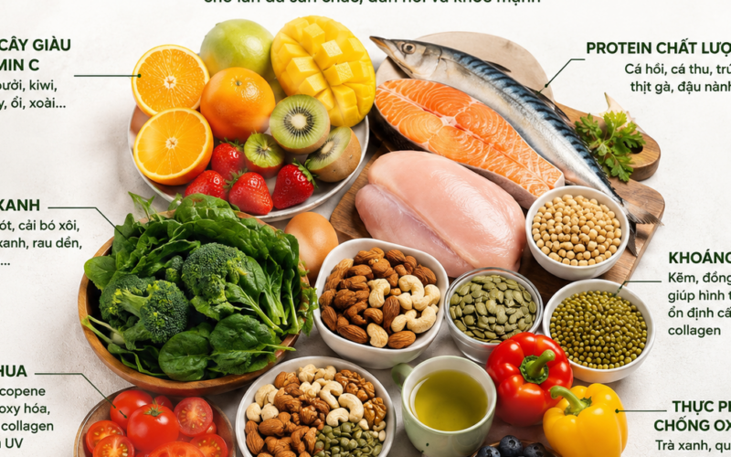 Collagen từ thực phẩm có thực sự hiệu quả?