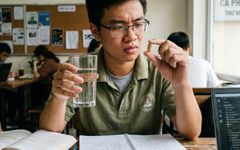 Lạm dụng ‘thuốc bổ não’ mùa thi: Sai lầm tai hại mà nhiều phụ huynh đang mắc phải