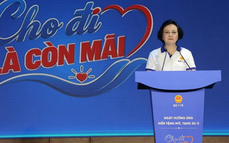 Phó Thủ tướng Phạm Thị Thanh Trà kêu gọi lan tỏa mạnh mẽ phong trào hiến mô, tạng
