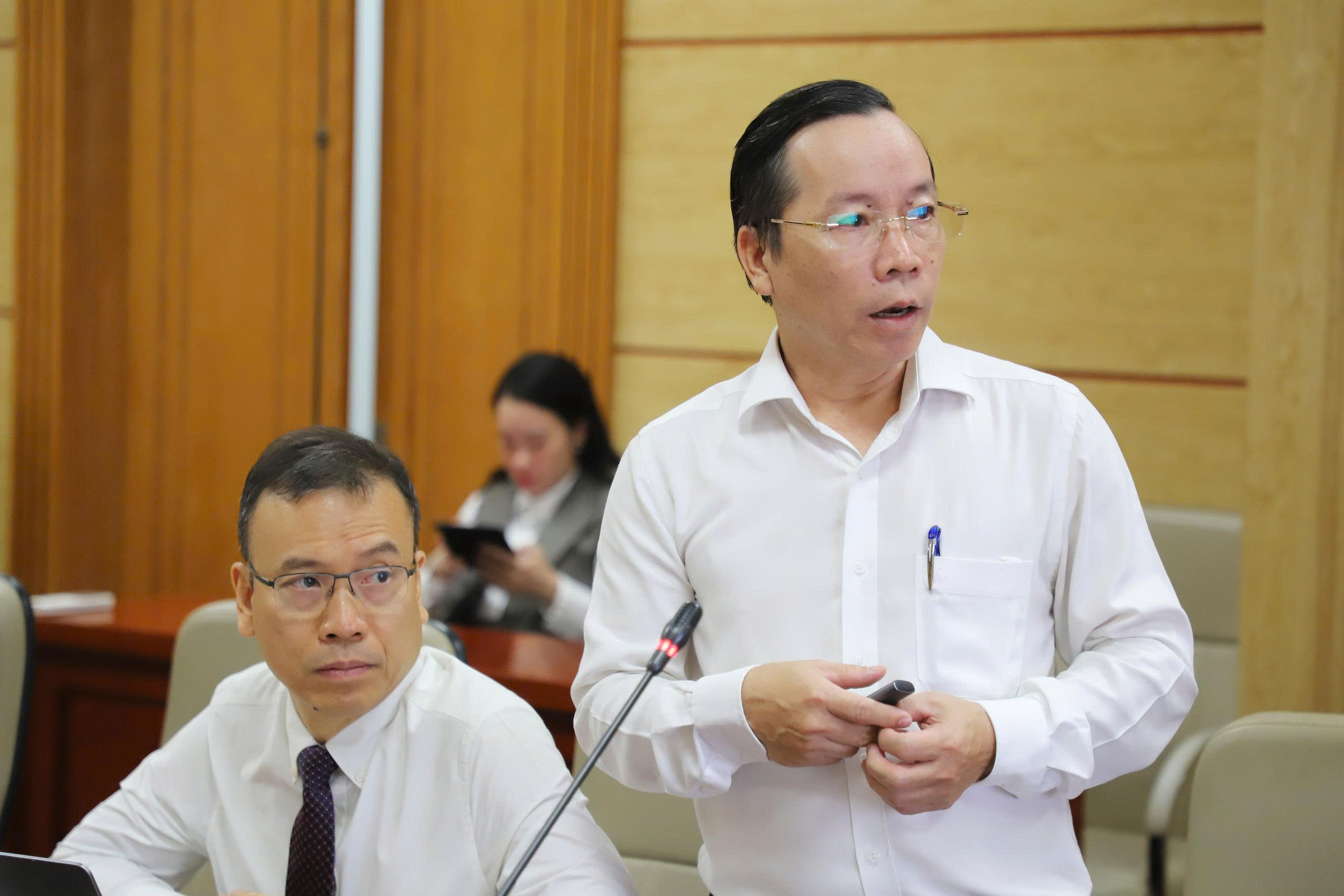 Thứ trưởng Nguyễn Tri Thức: Thúc đẩy ứng dụng các sáng kiến, đề tài khoa học vào điều trị thực tiễn- Ảnh 6.
