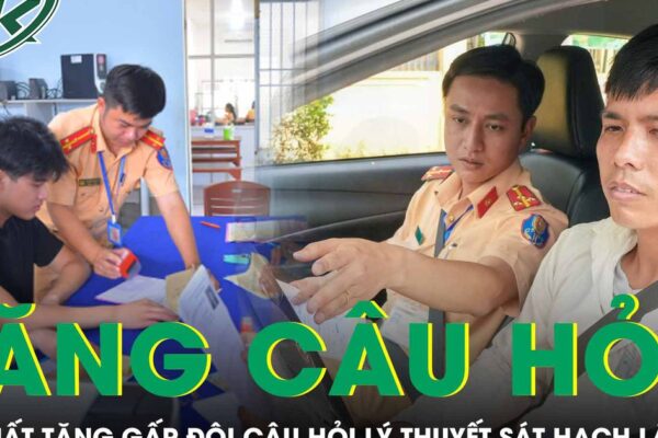 Bộ Công an đề xuất tăng gấp đôi câu hỏi lý thuyết, bỏ thi mô phỏng sát hạch lái xe