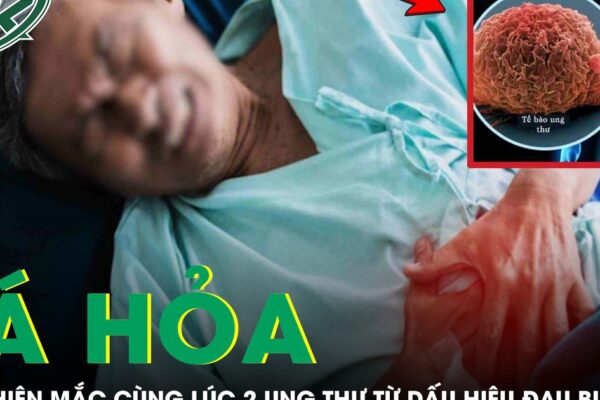 Người đàn ông 64 tuổi tá hỏa phát hiện mắc cùng lúc 2 loại ung thư từ dấu hiệu đau bụng