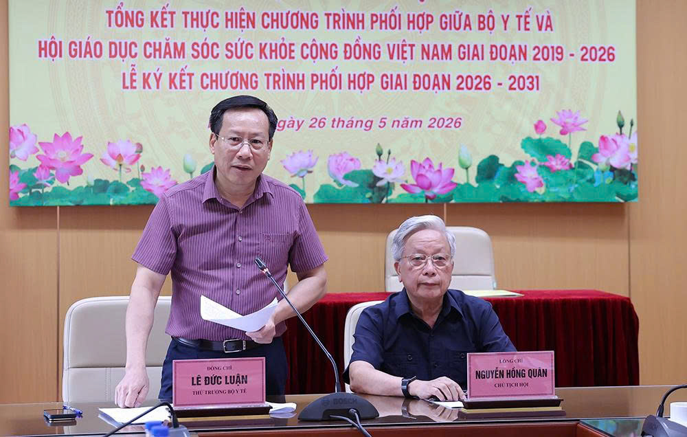 ttt-tuan-1779804855768674564407 Bộ Y tế và Hội Giáo dục chăm sóc sức khỏe cộng đồng Việt Nam tăng cường phối hợp vì sức khỏe nhân dân- Ảnh 2.