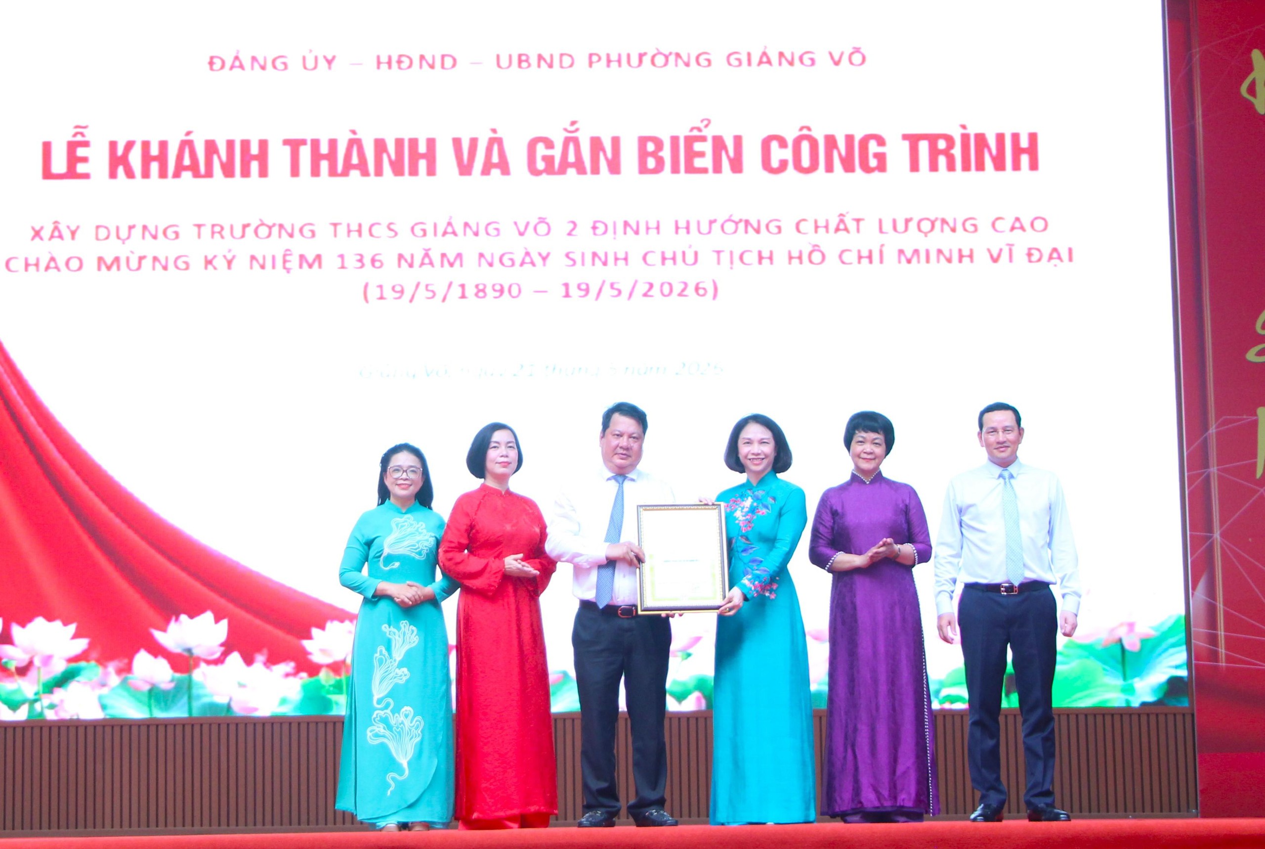 z7850203595630ff744795e9ca5eb5b7824891feb994ec-1779360133065205557521 Hà Nội khánh thành trường THCS định hướng chất lượng cao- Ảnh 1.