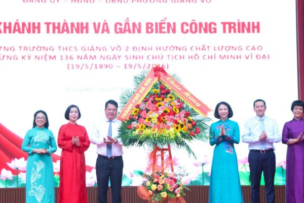 Hà Nội khánh thành trường THCS định hướng chất lượng cao
