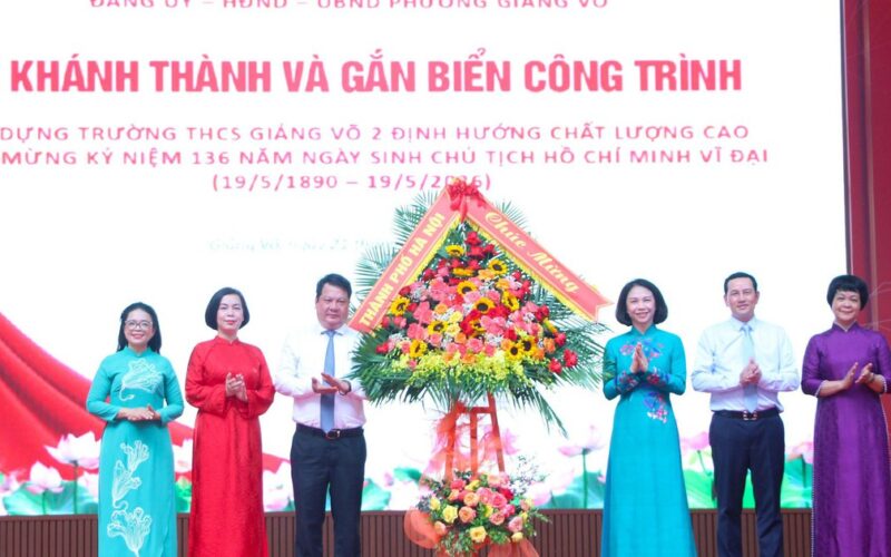 Hà Nội khánh thành trường THCS định hướng chất lượng cao