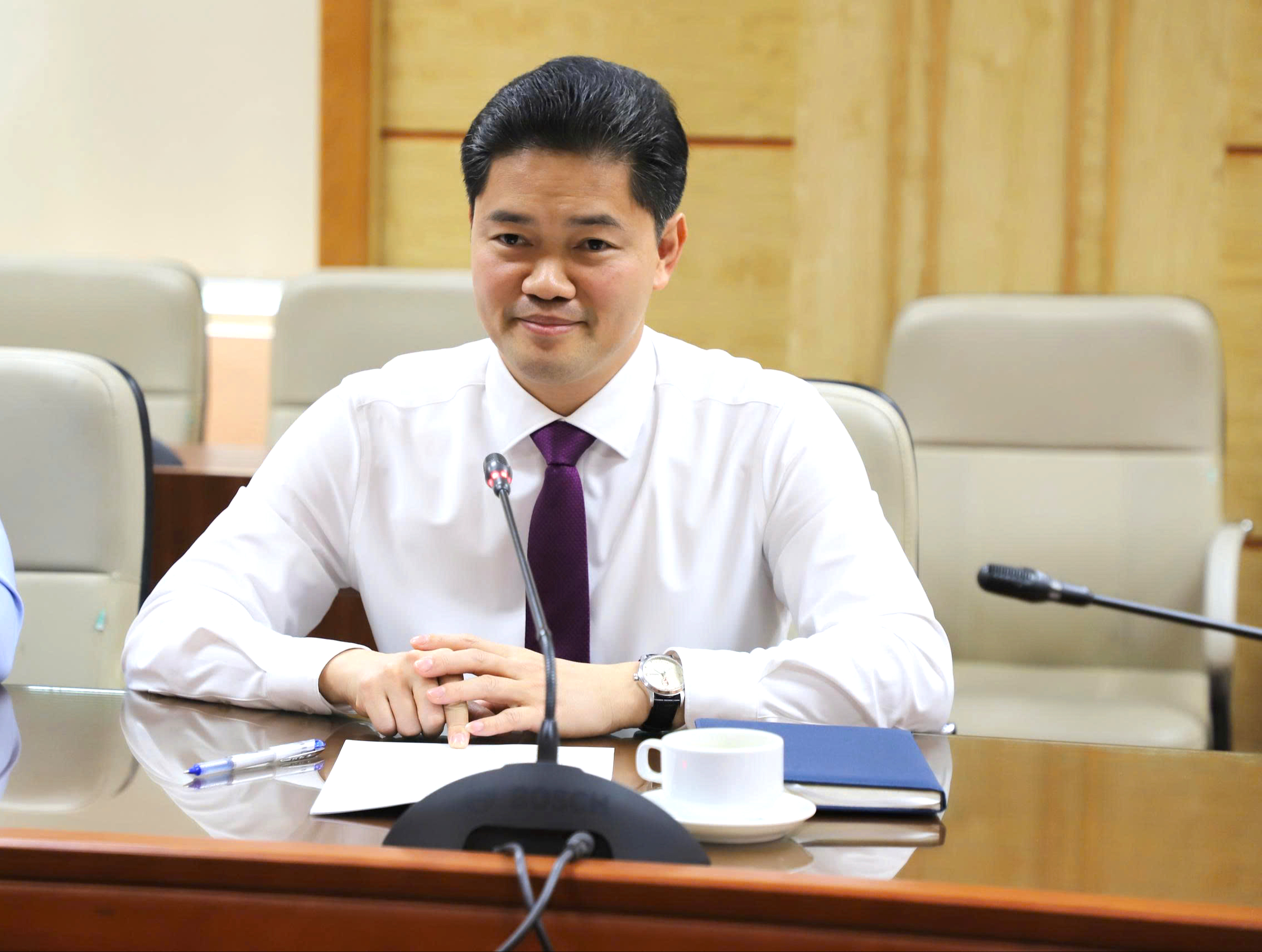 Thứ trưởng Thường trực Vũ Mạnh Hà tiếp Giám đốc UNAIDS phụ trách Việt Nam, Lào, Campuchia và Malaysia- Ảnh 1.