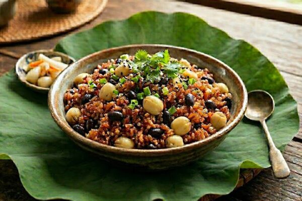7 công thức nấu cơm gạo lứt giảm cân dẻo thơm ăn cả tuần không ngán