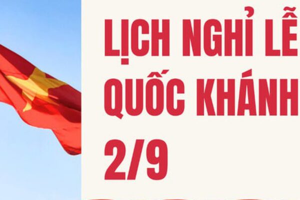 Chính thức: Nghỉ 5 ngày dịp Quốc khánh 2/9